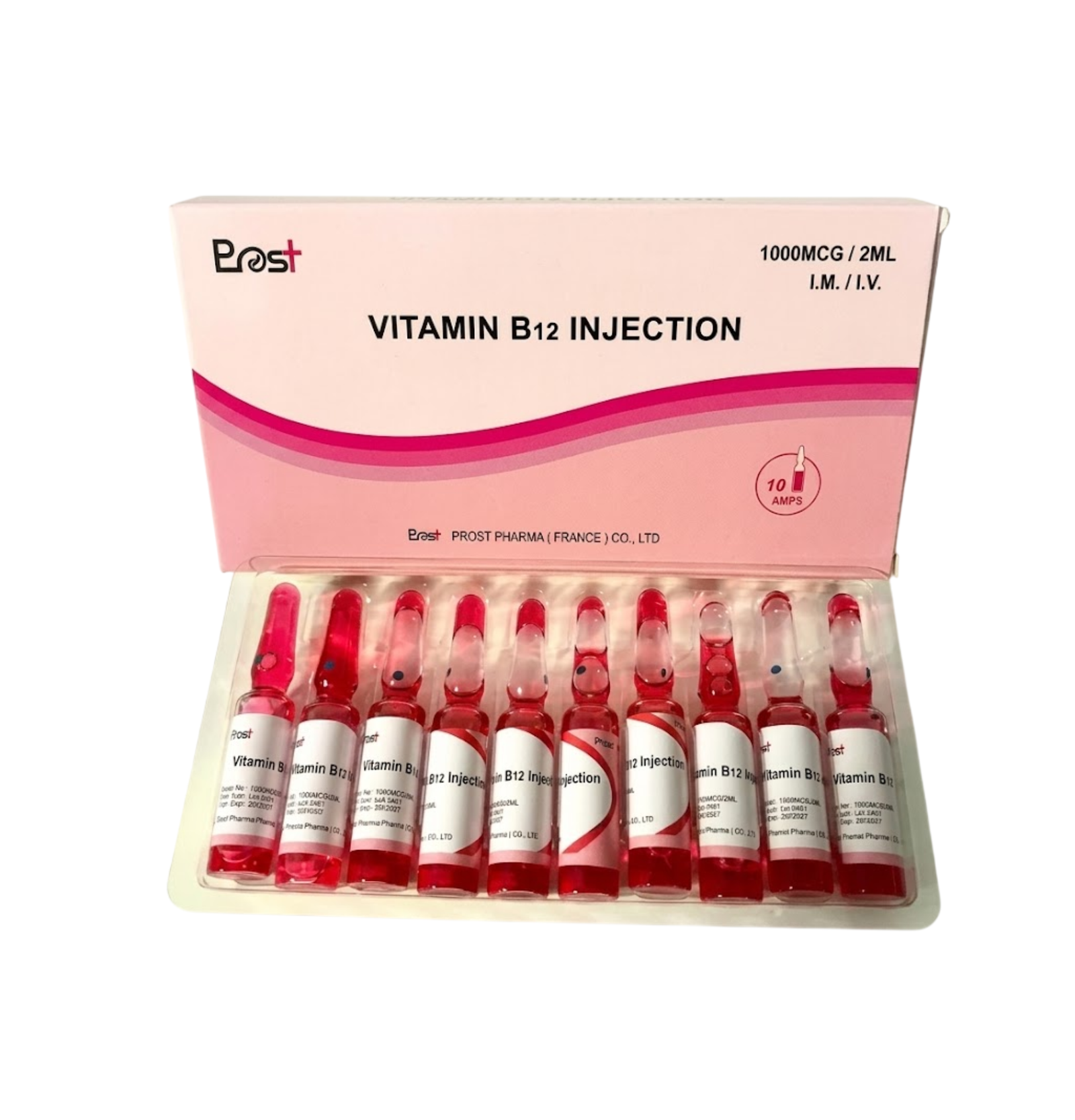 Vitamin B12 - 10 VIALS