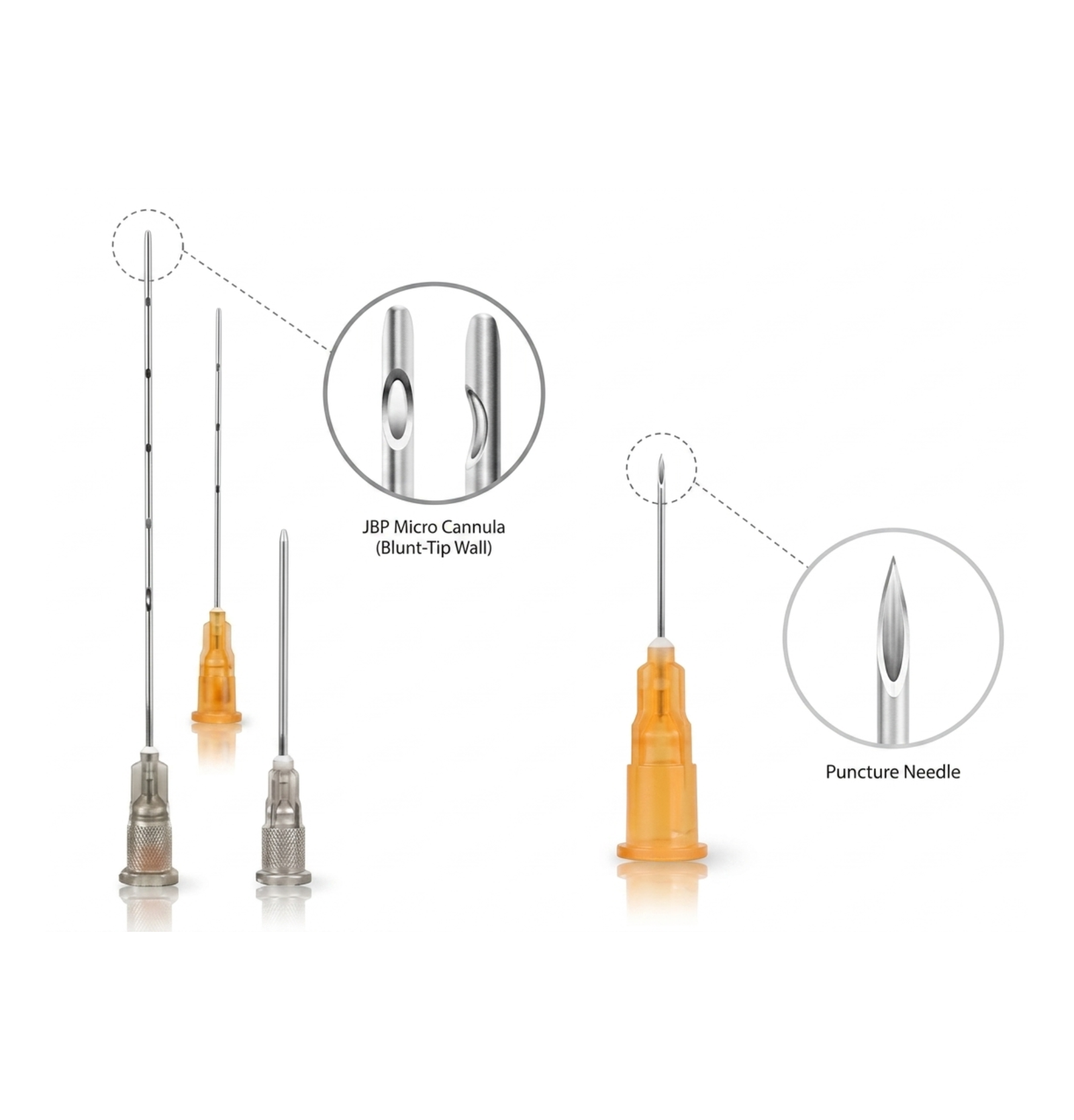 JBP Nano Cannula 27g-50mm - 12 Needles