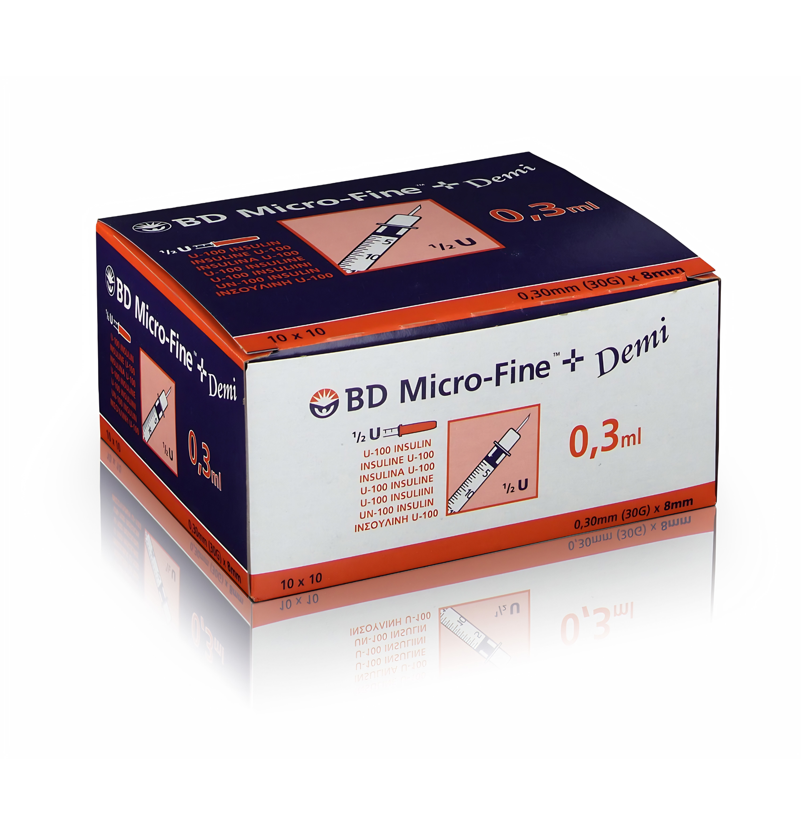 BD Micro Fine Needles 0.3 x 100