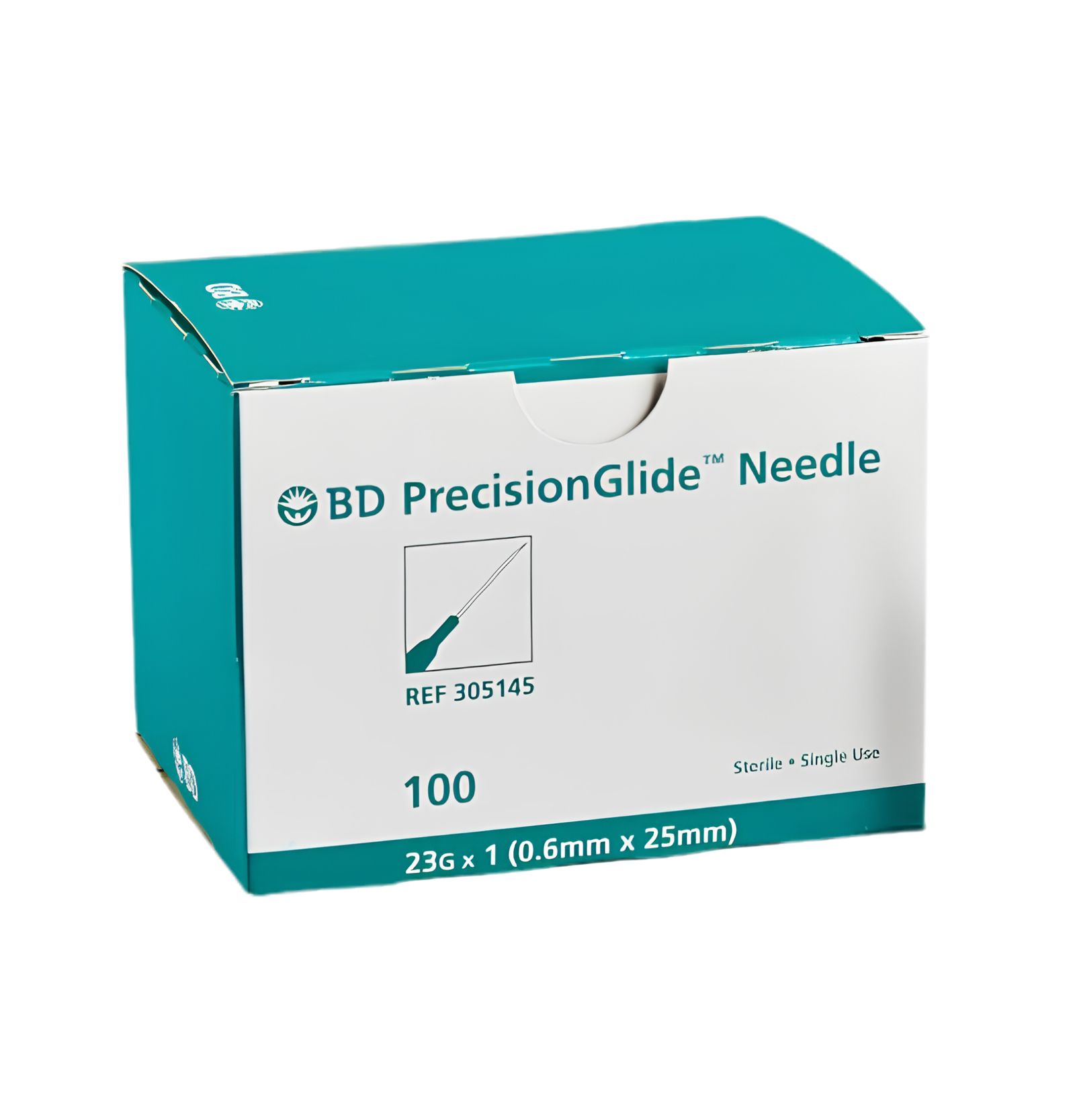 BD 23g 0.6mm 25mm x 100