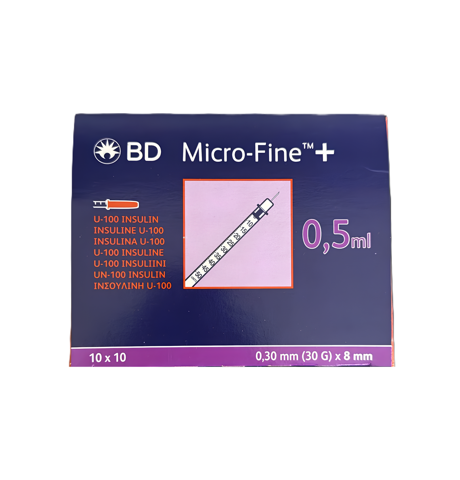 BD Micro fine Needles 0.5 x 100